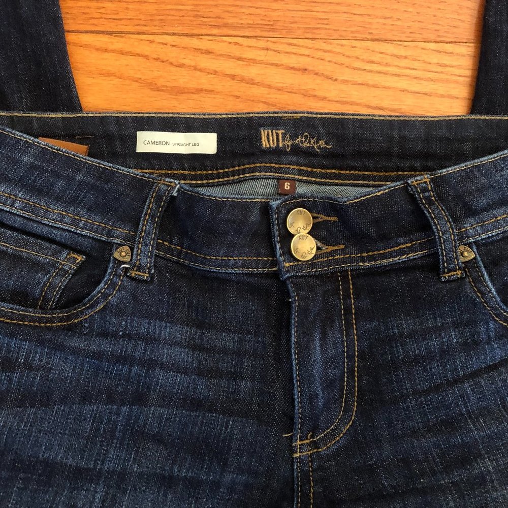 Kut From The Cloth, Cameron Boyfriend Jean, Size 6